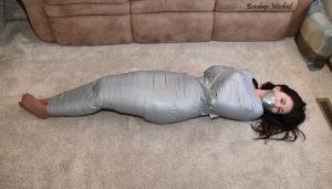 bondagemischiefclips.com - Jayme Mummified by Step Brother thumbnail